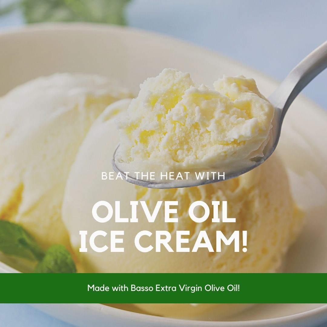 Vanilla Ice Cream with Basso Extra Virgin Olive Oil Recipe