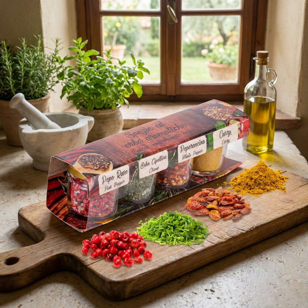 Artigiani dei Sapori, 4 Pack, Spices and Herbs