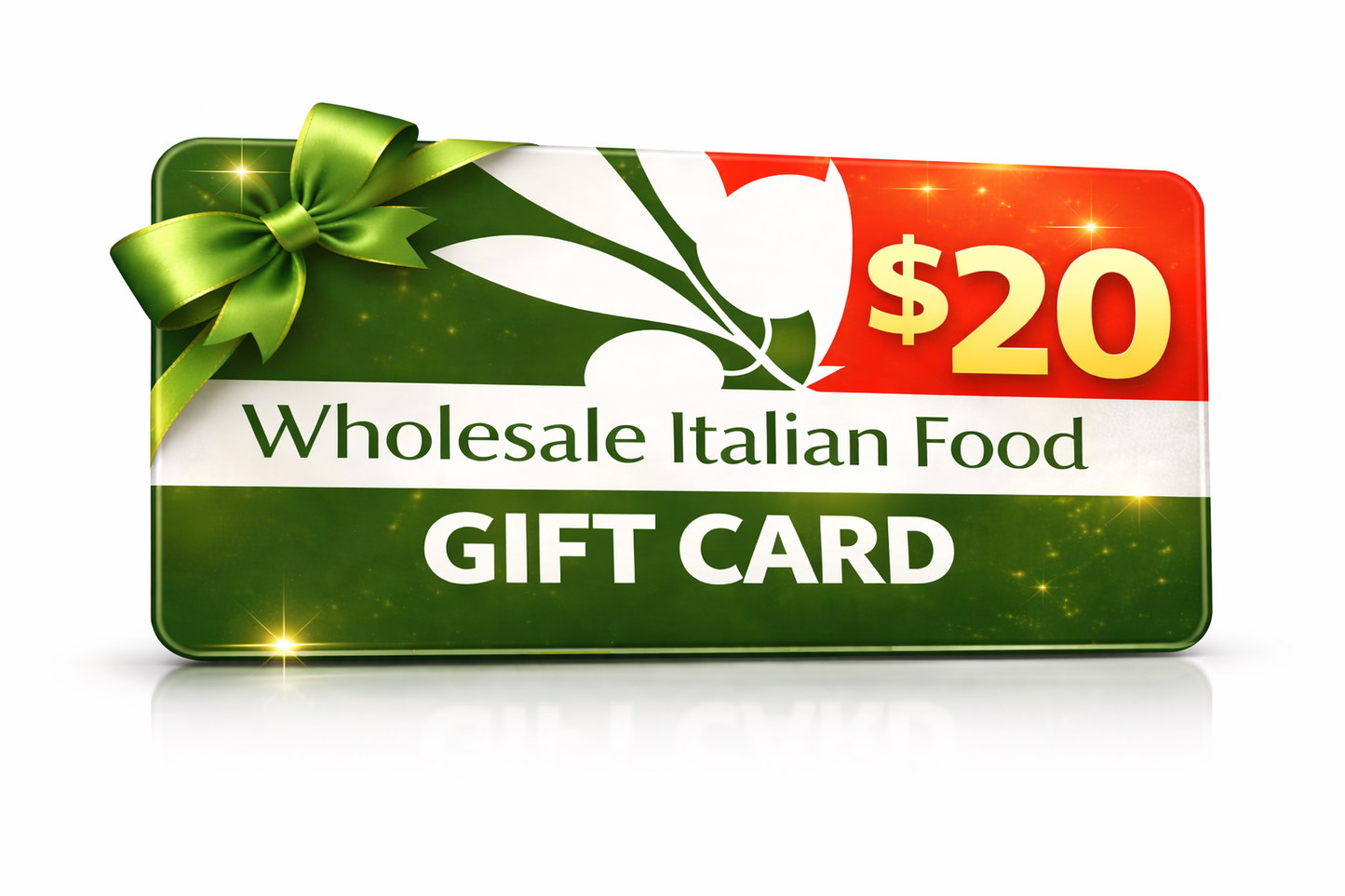 $20 Wholesale Italian Food Digital Gift Cards