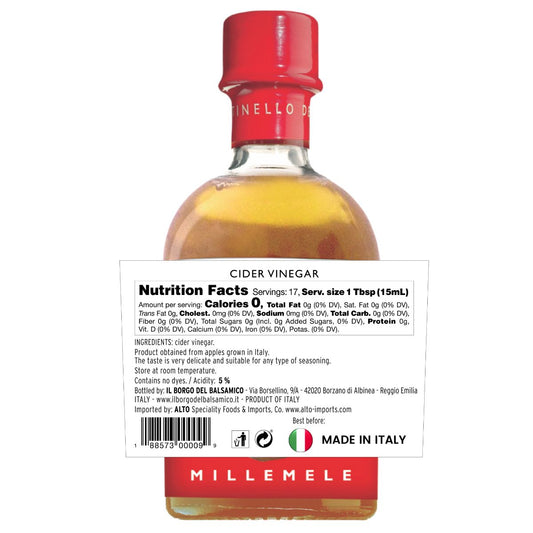 IL TINELLO, Apple Cider Vinegar Aceto di Mele, (8.45 fl oz) 250ml