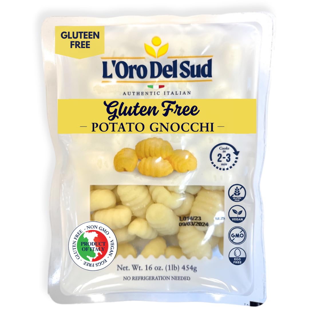 Pack of L’Oro Del Sud Mariella potato gnocchi 16 oz, ready to cook