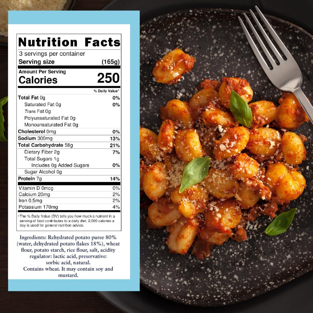 L’Oro Del Sud Mini Potato Gnocchi 16 oz pack of 12 – authentic Italian gnocchi made with real potatoes, soft bite-sized pasta perfect for quick meals, pasta dishes, and Italian recipes