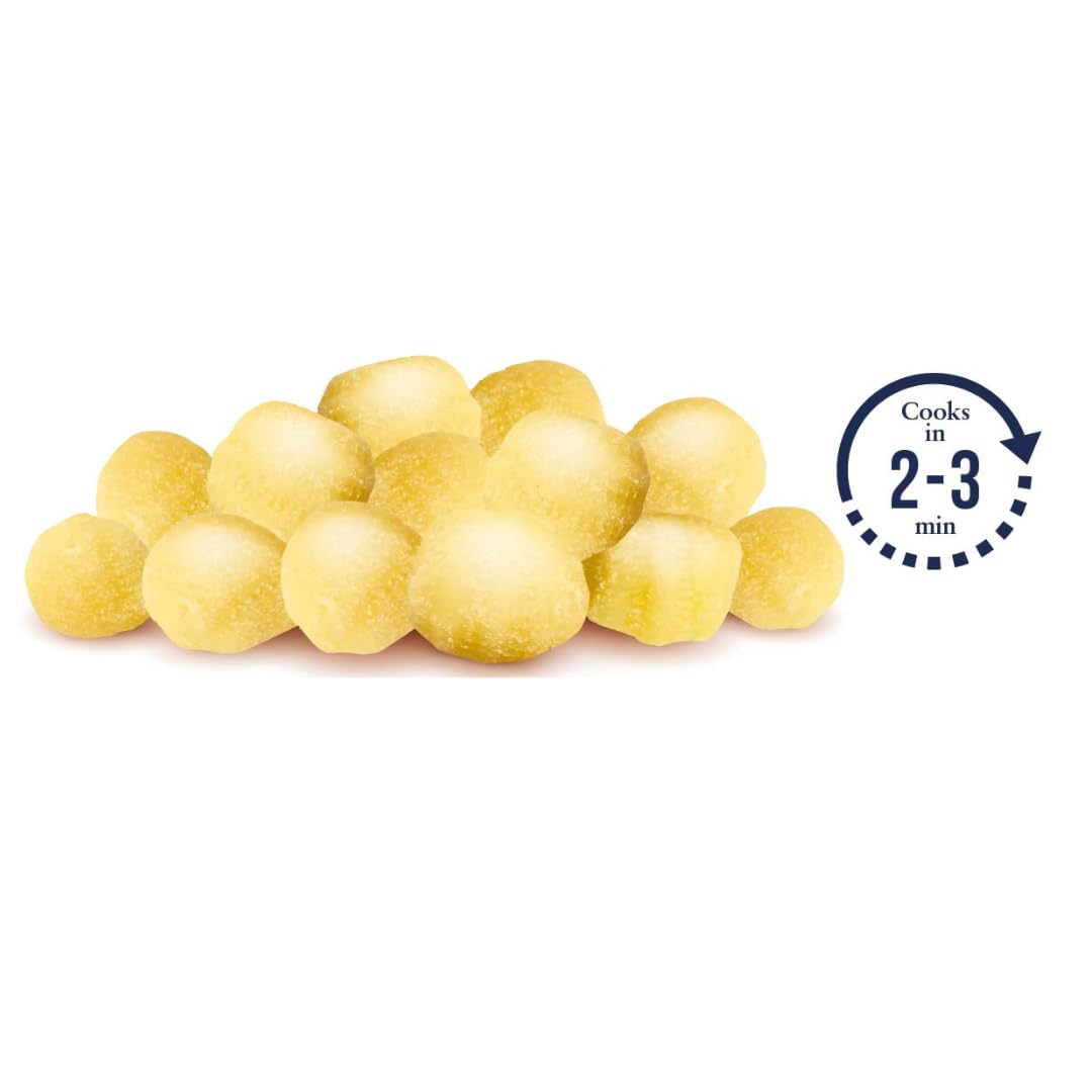 L’Oro Del Sud Mini Potato Gnocchi 16 oz pack of 12 – authentic Italian gnocchi made with real potatoes, soft bite-sized pasta perfect for quick meals, pasta dishes, and Italian recipes