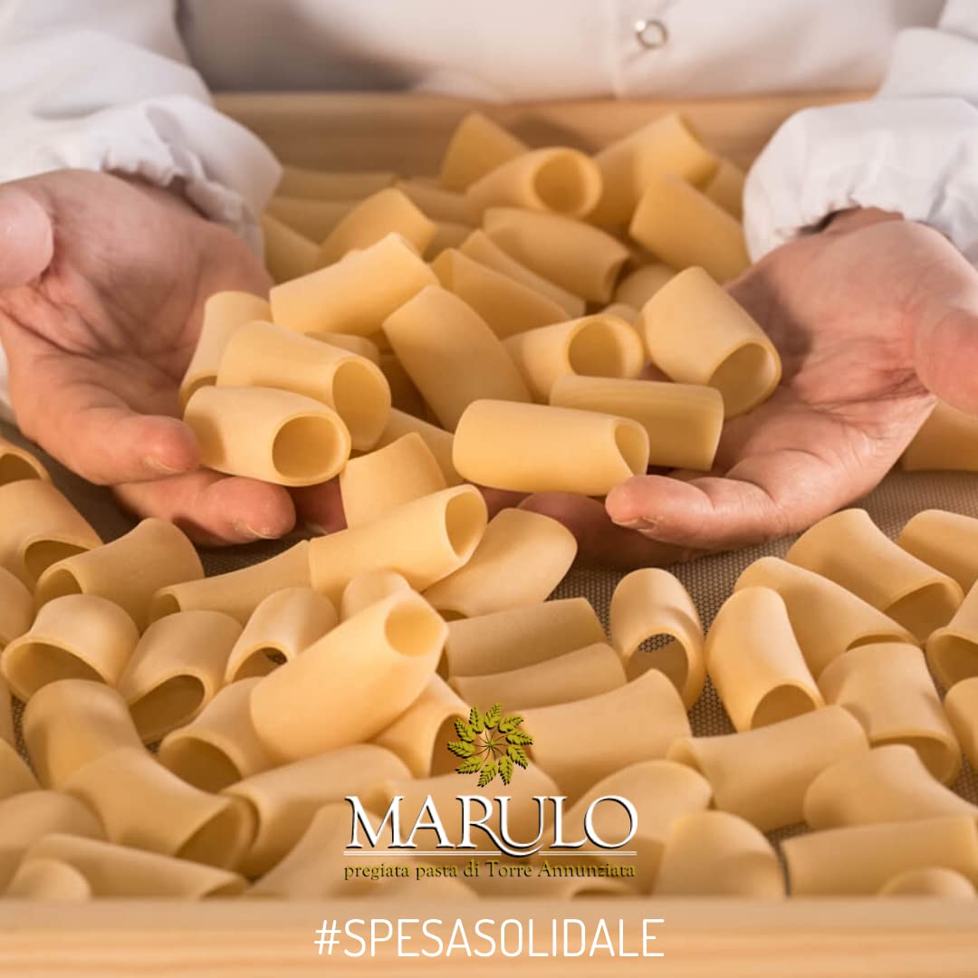 Marulo Paccheri Artisan, Italian Pasta Pack of 12 x 1.1 lb (500g)