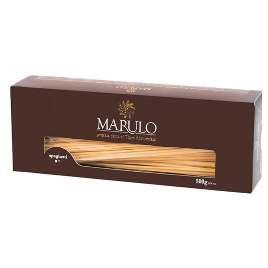 Marulo, Spaghetti Pasta, Artisan Bronze Die-Cut Pasta, 12 Pack