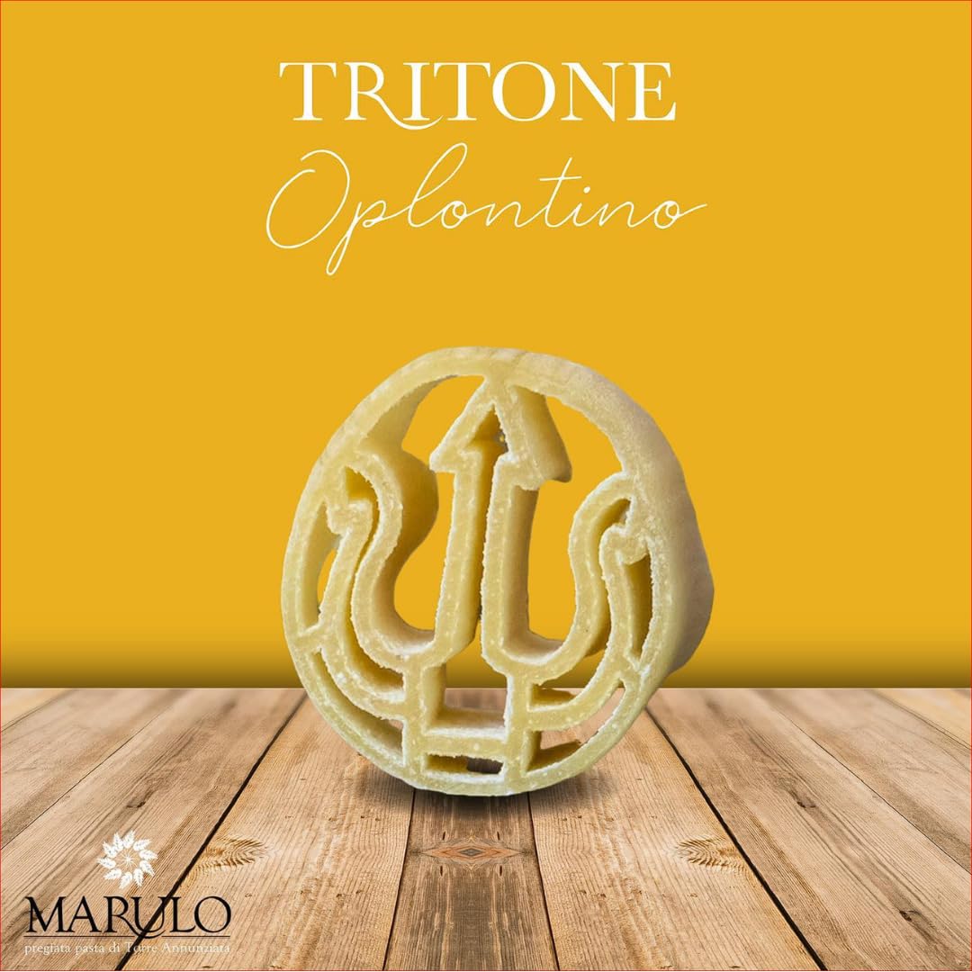 Marulo, Tritone Oplontino, Artisan Italian Pasta, Bronze Die Cut