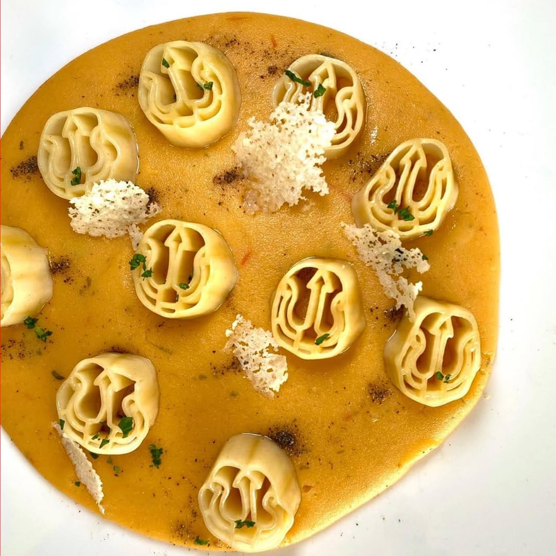 Marulo, Tritone Oplontino, Artisan Italian Pasta, Bronze Die Cut