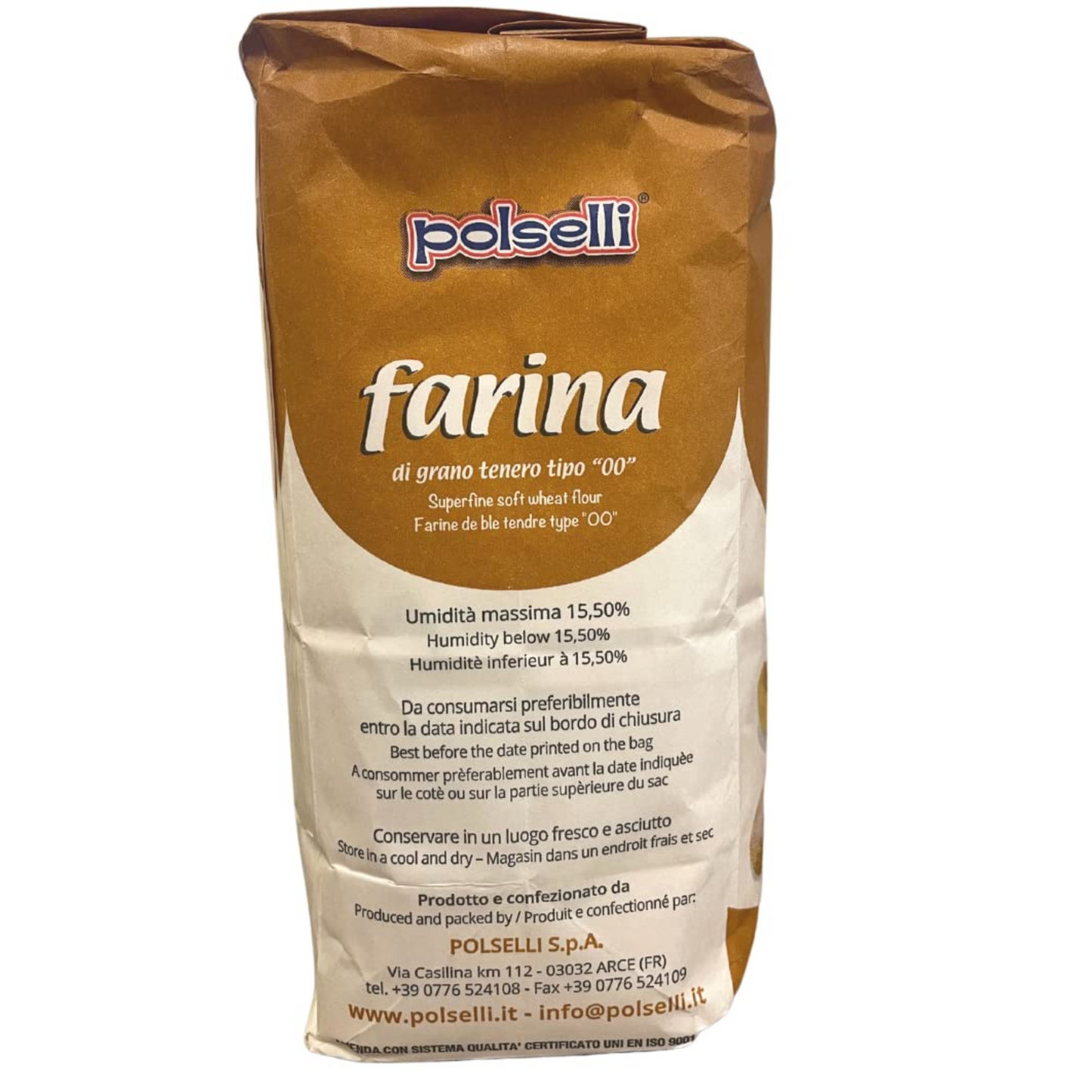 LIQUIDATION! Polselli, Fine Pastry Flour, 2.2 lb (1 kg) -Best by 08/2025