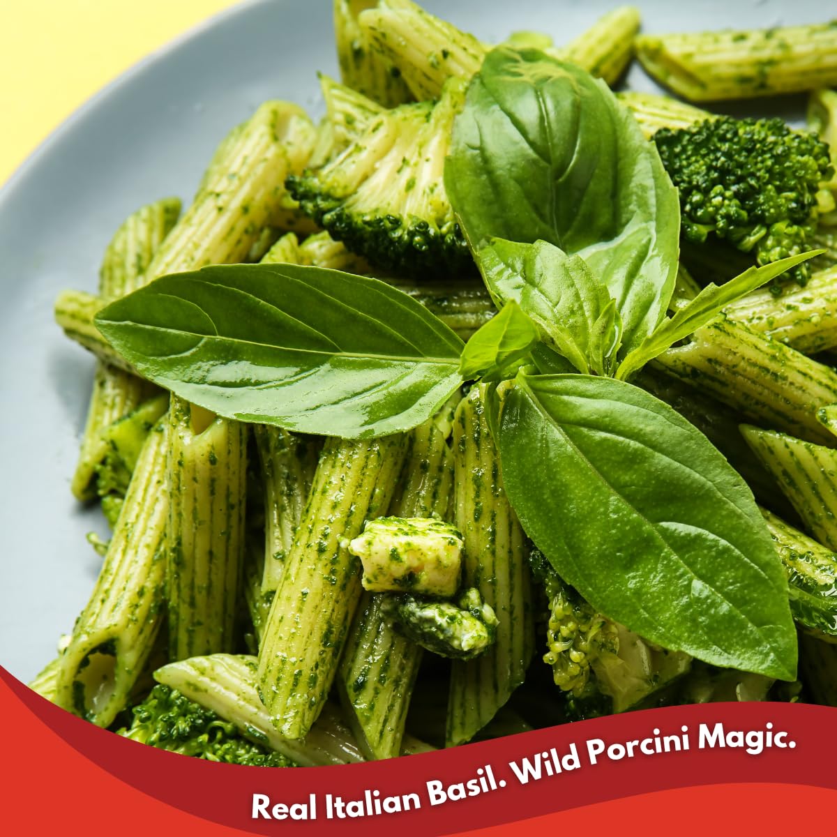 TuttoCalabria Basil Pesto with Porcini Mushroom, product of Italy, 185g.