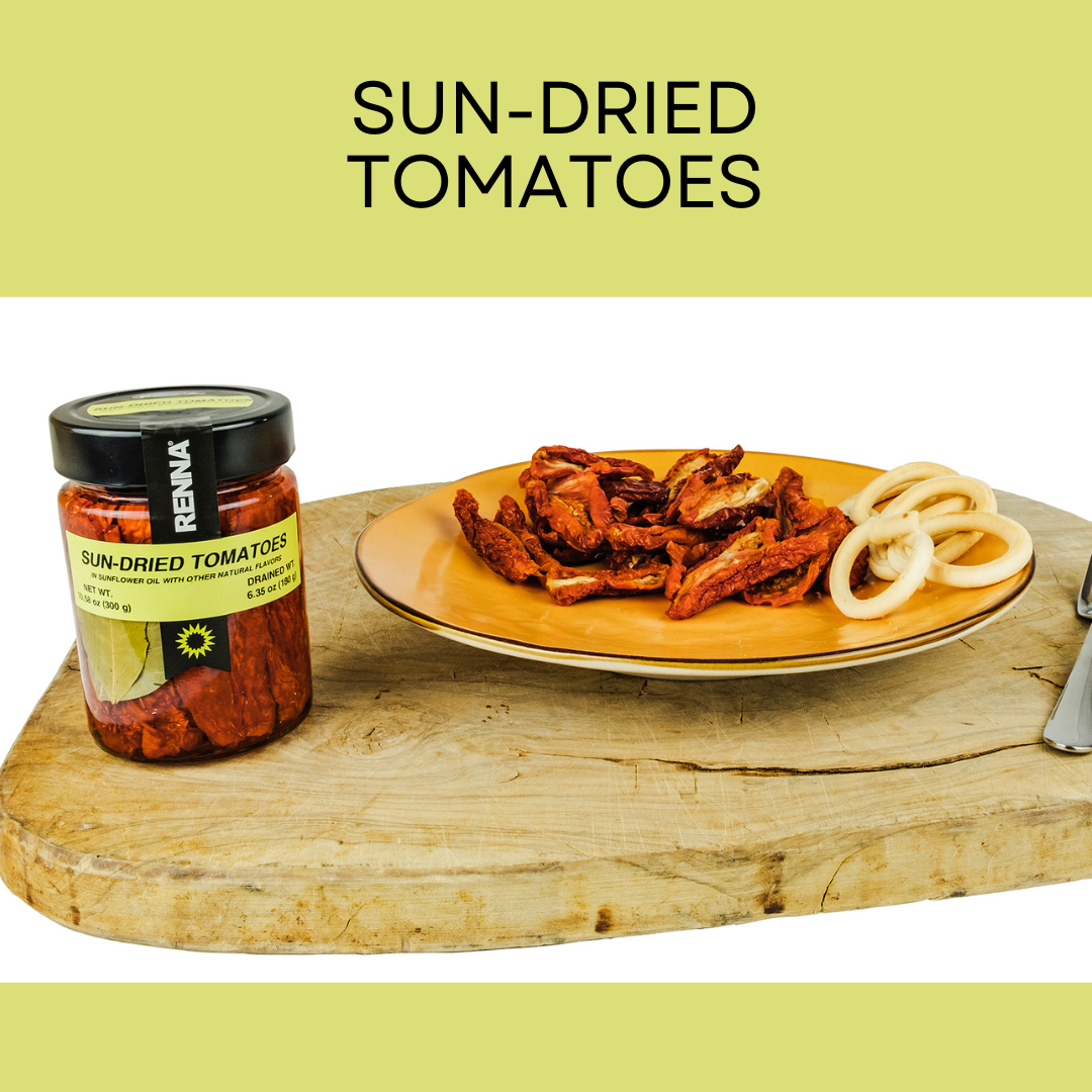 SALE! Renna Premium Italian Sun-Dried Tomatoes in Oil, 10.58oz