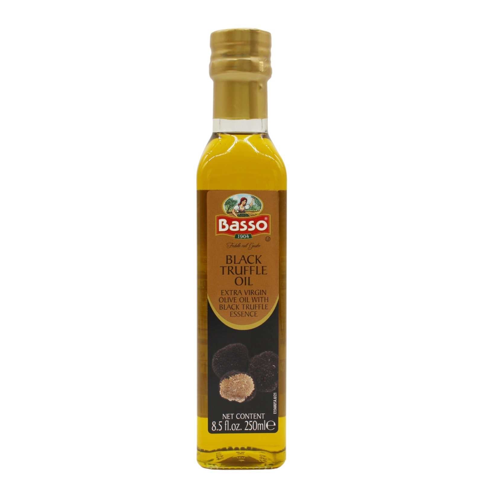 Basso Black Truffle Extra Virgin Olive Oil |  8.5oz (250 ml)