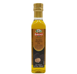 Basso Black Truffle Extra Virgin Olive Oil |  8.5oz (250 ml)