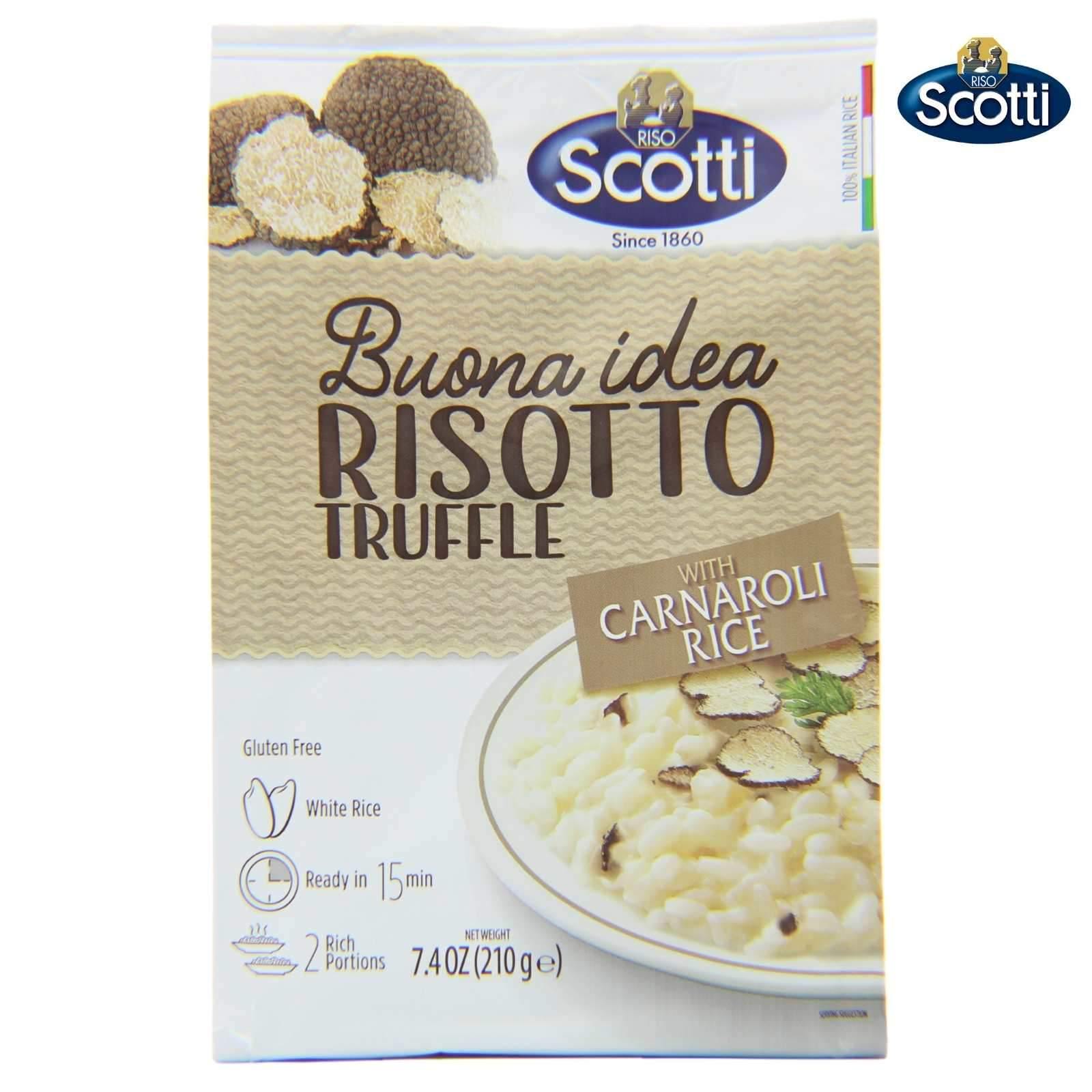 Riso Scotti Buona Idea Ready Risotto 15 Minute (Truffle) – Wholesale  Italian Food