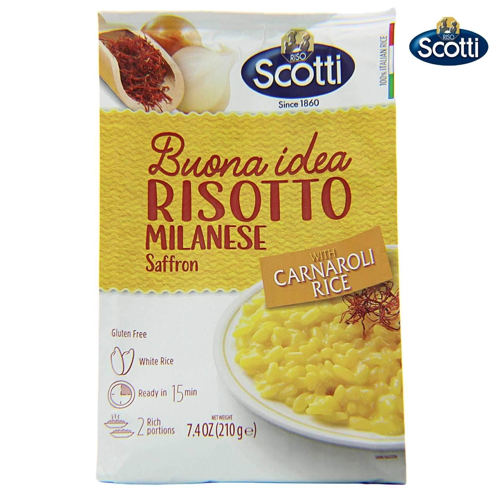Riso Scotti Buona Idea 15 Minute Risotto (Milanese) – Wholesale Italian Food