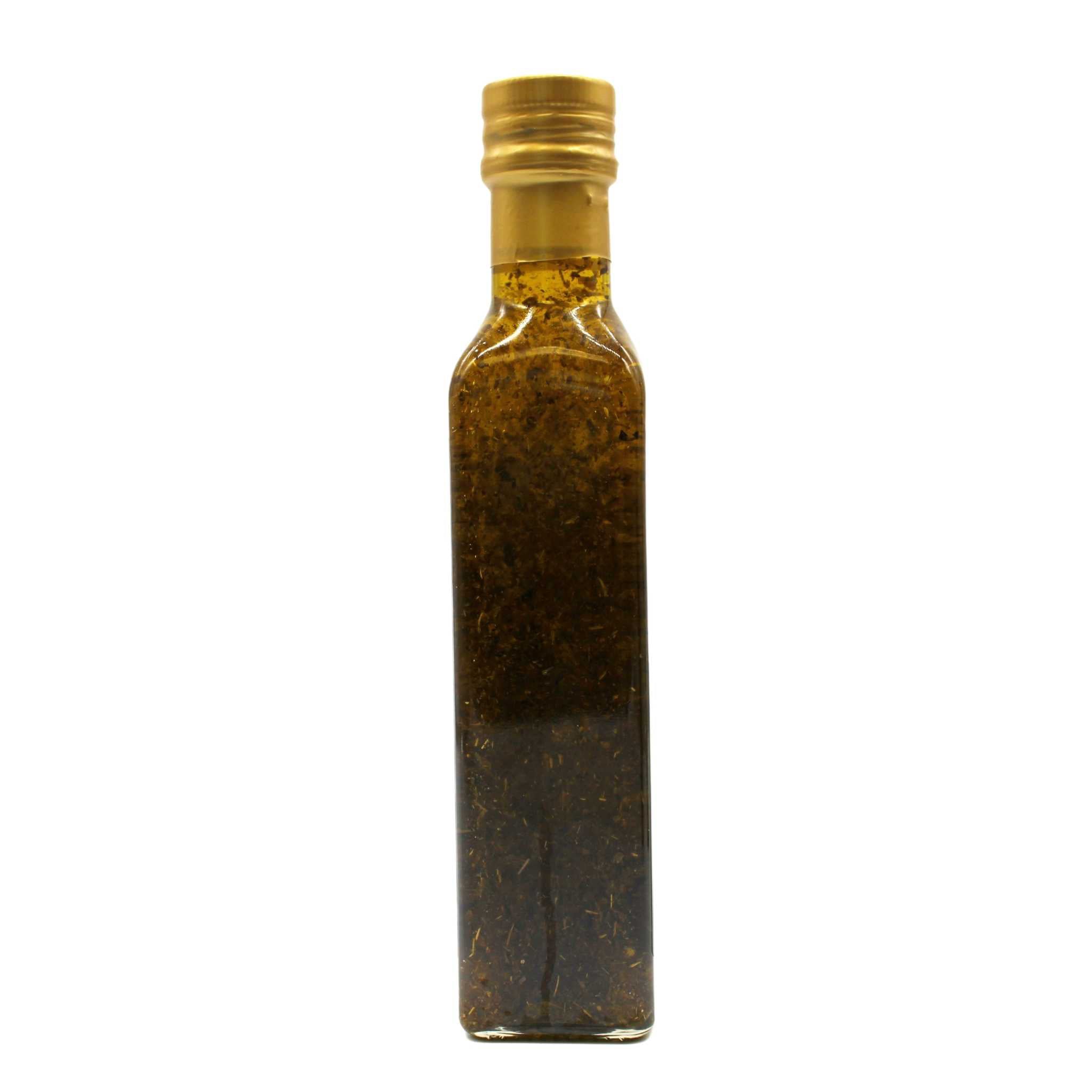 Basso Infused Extra Virgin Olive Oil Gift Set: Oregano | Lemon | Porcini | Truffle | 4 bottles x 8.5 fl. oz (250ml)
