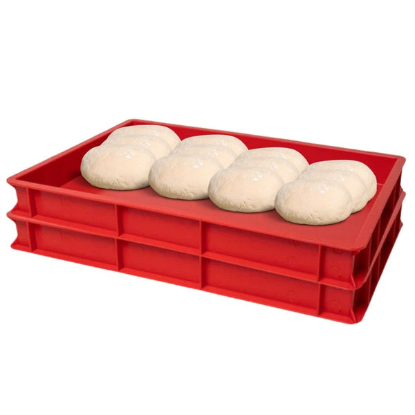 2 Pack), Green, Pizza Proofing Dough Box (23.6 inch x 15.74 inch x