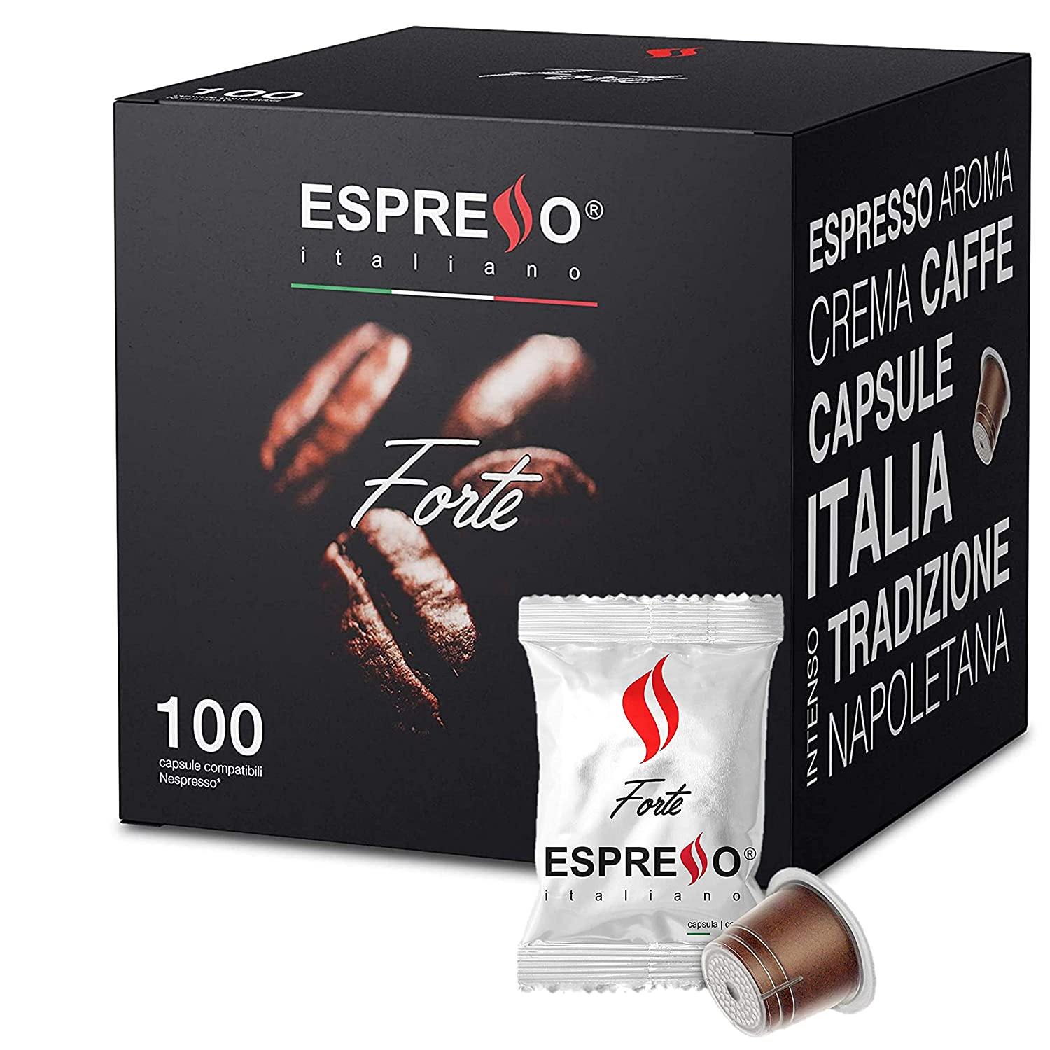 Capsules Nespresso Pro AROME CAFE Espresso Forte Intense QUANTITE 50