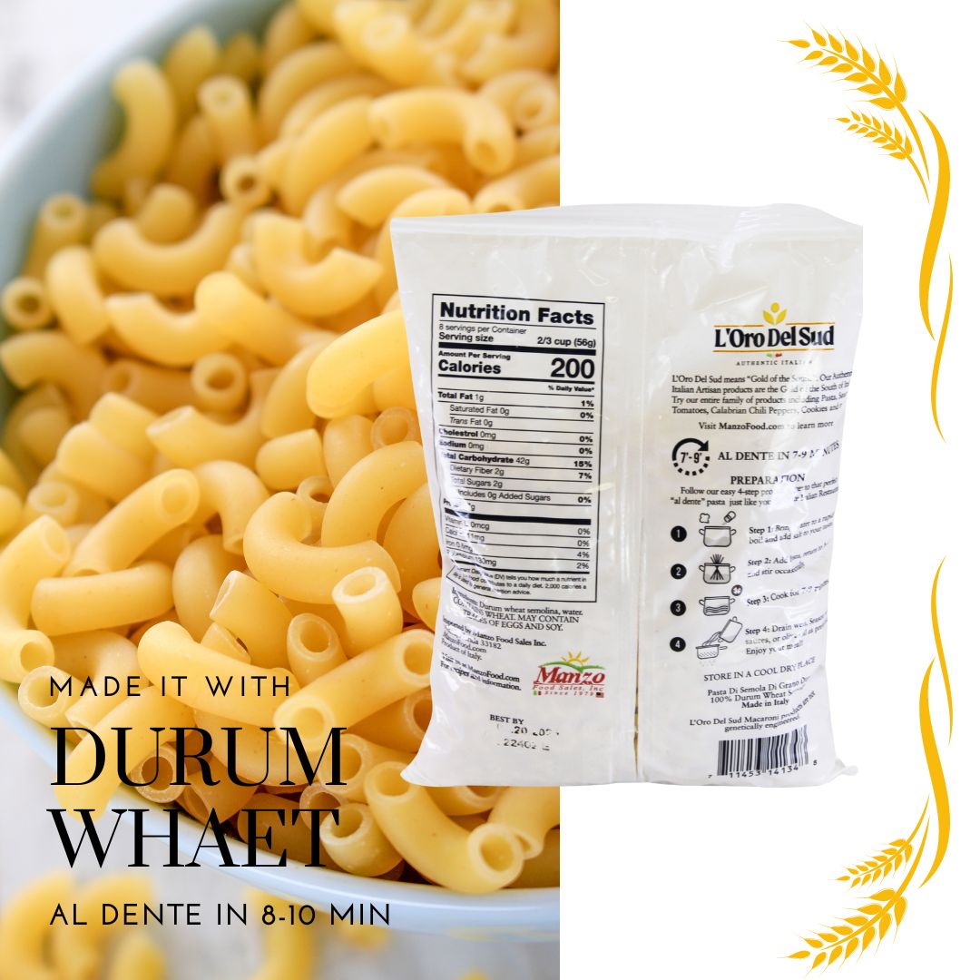 elbows short pasta long pasta italian pasta imported from italy dry pasta semolina 