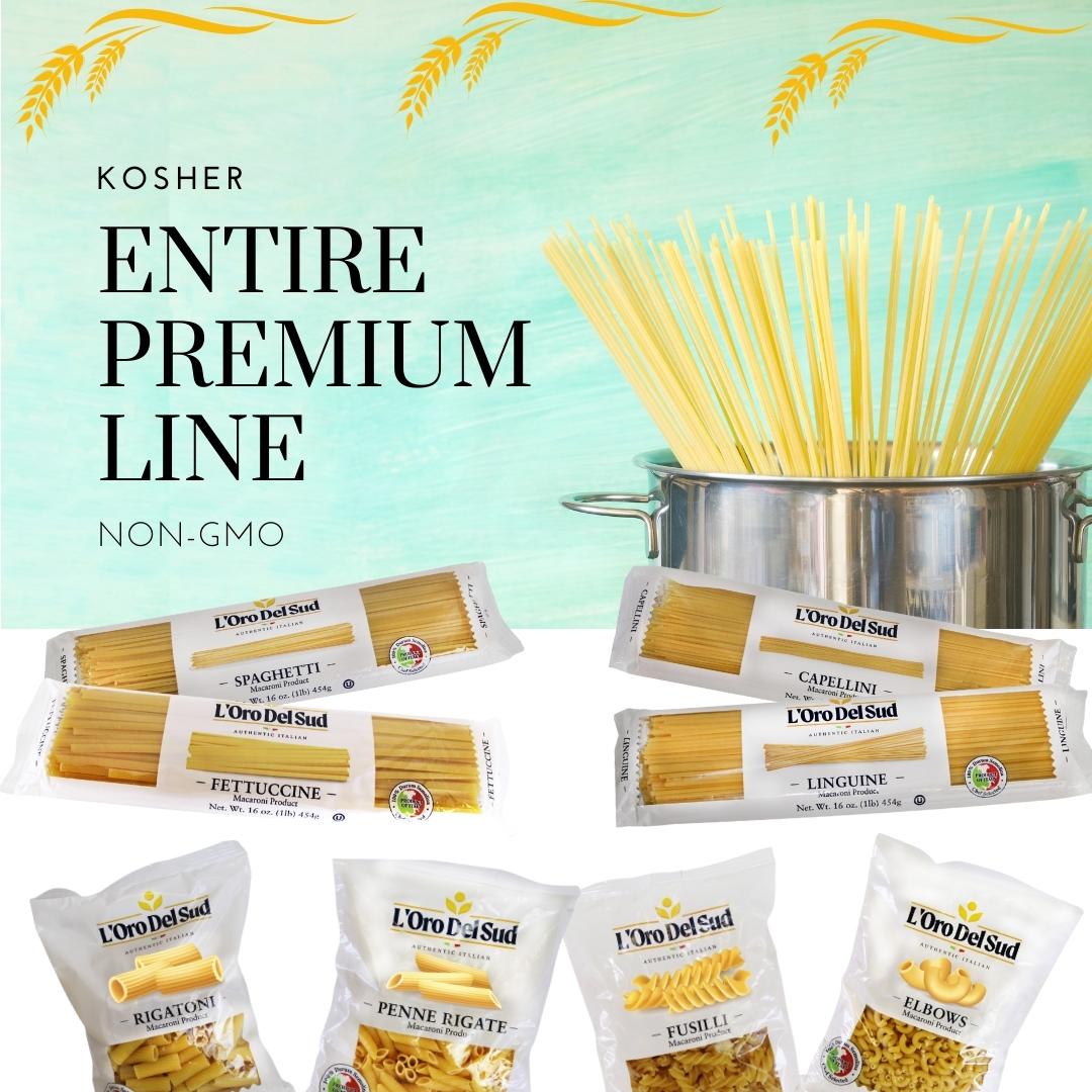 rigatoni penne pasta farfalle italian pasta pasta imported from italy fusilli elbows macaroni pasta short pasta L'oro del Sud 