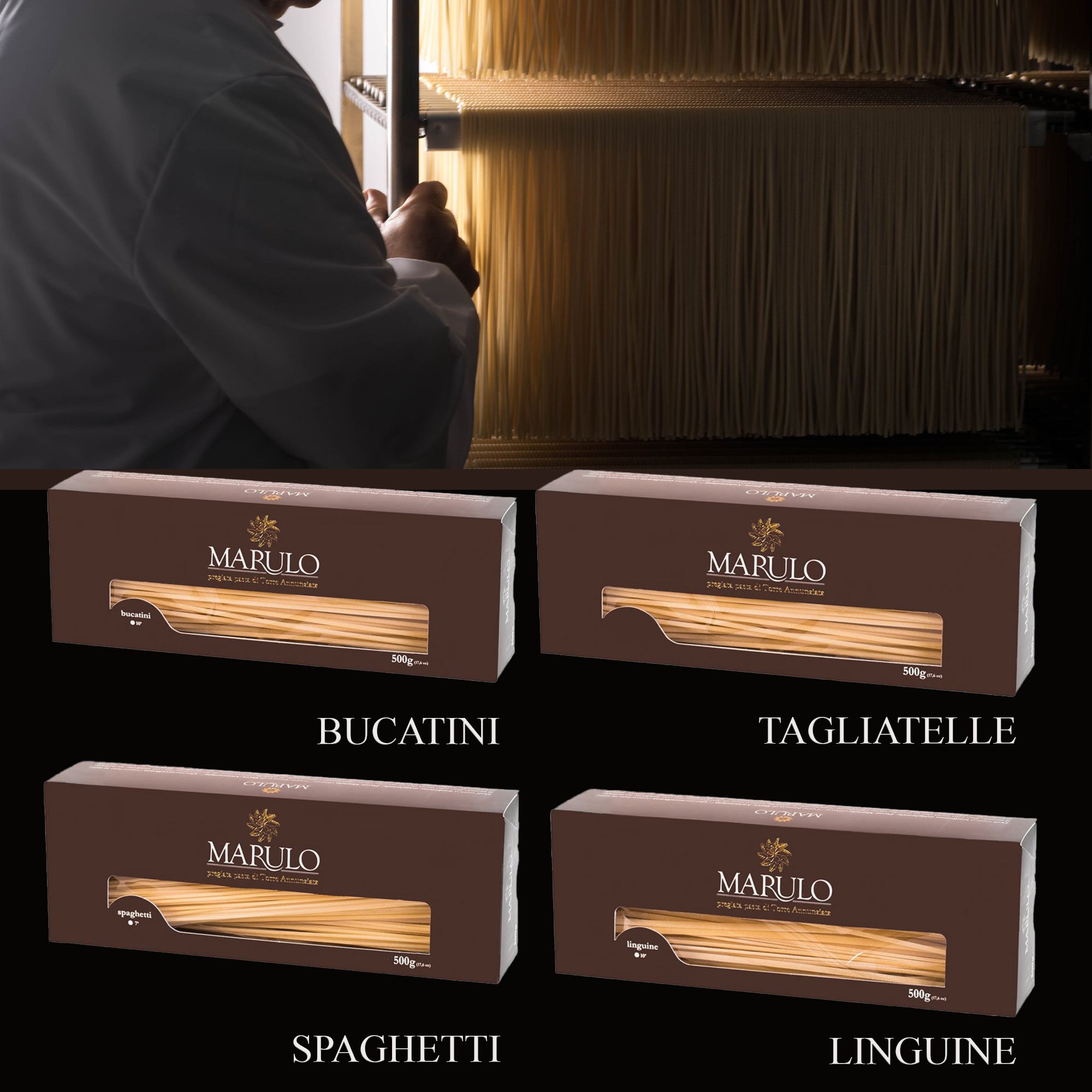 Homemade Artisan Pasta Gift Set | Gourmet Italian Pasta Basket | Artisan Gift Set | Bucatini | Tagiatelle | Spaghetti | Linguine | Artisan Pasta