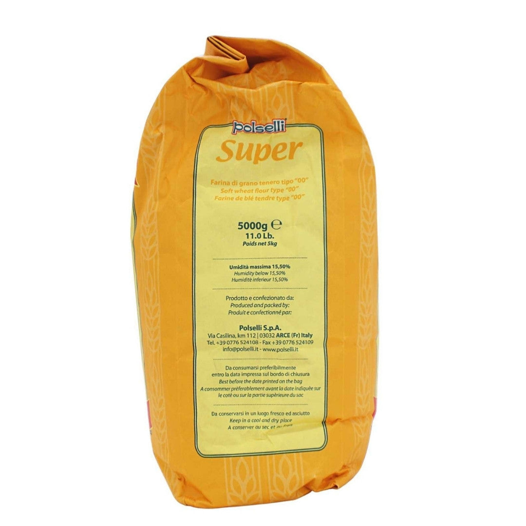 Polselli Super Flour 11 Lb. Bag | WholesaleItalianFood.com