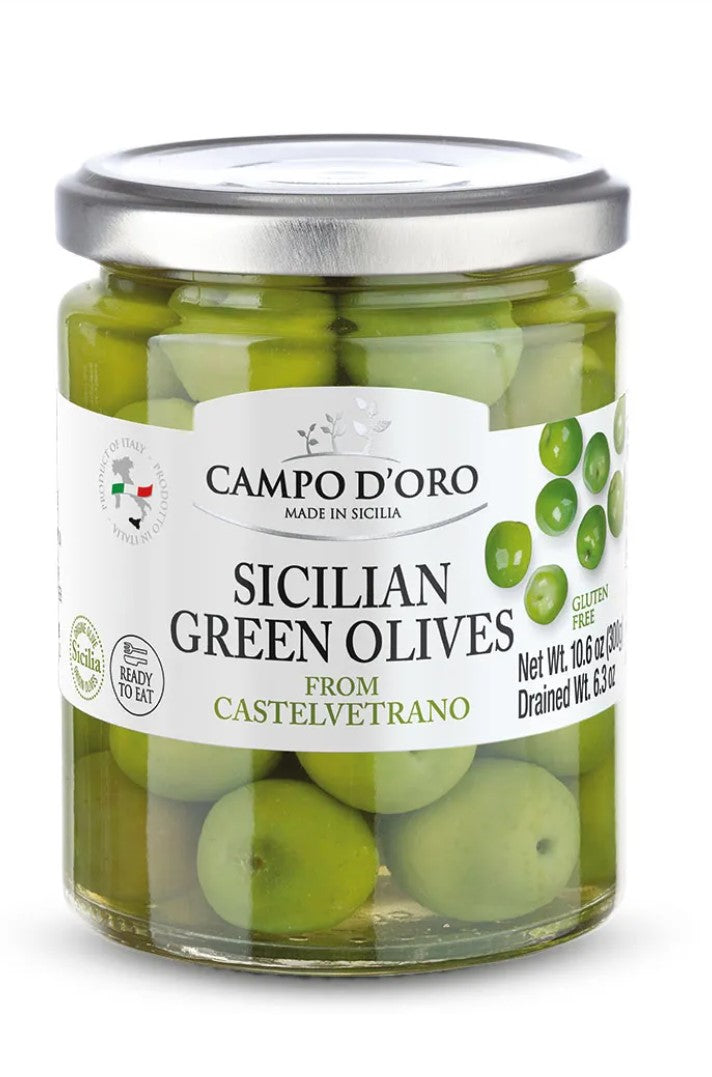 Green Olives In Brine (Pitted)