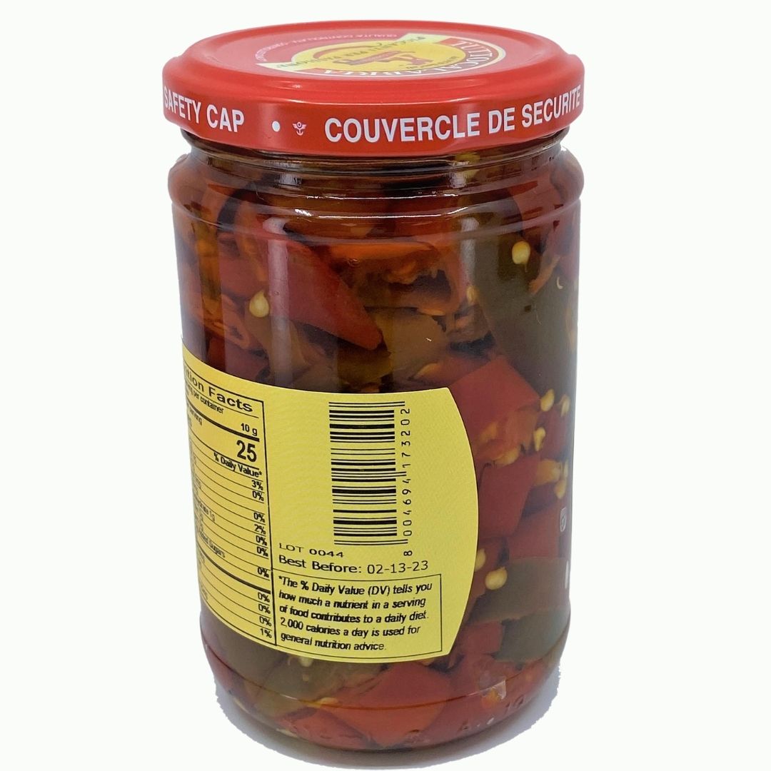 Tutto Calabria Sliced Calabrian Chili Peppers Barcode