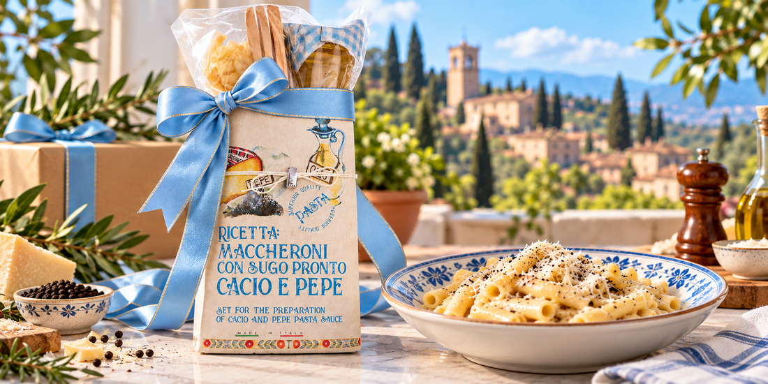 The Perfect Italian Pasta Gift Set for the Holidays: A Gourmet Cacio e Pepe Experience