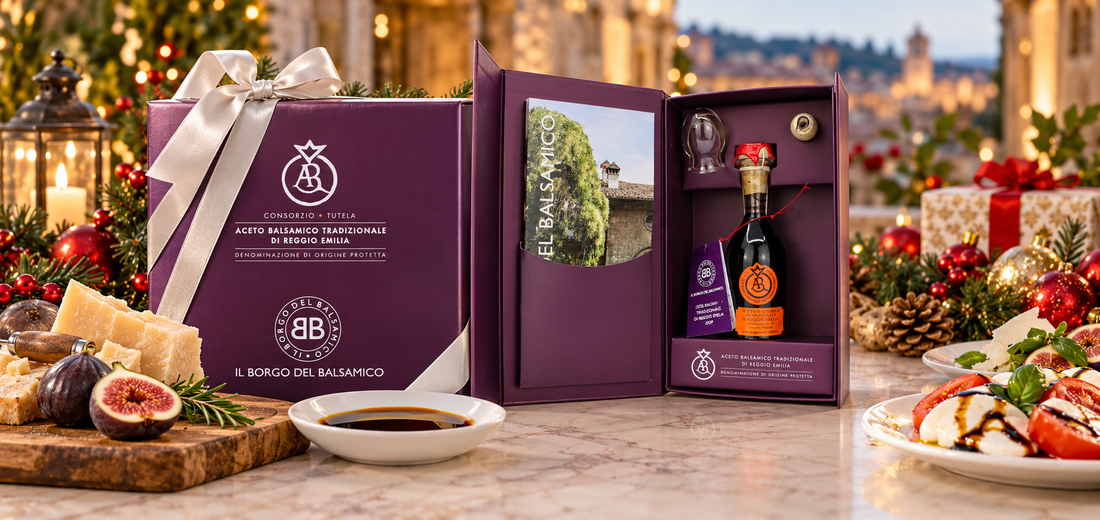 Best Aged Balsamic Vinegar Gift for the Holidays: Traditional Balsamic Vinegar of Reggio Emilia D.O.P.