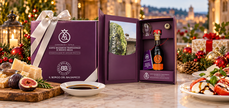 Best Aged Balsamic Vinegar Gift for the Holidays: Traditional Balsamic Vinegar of Reggio Emilia D.O.P.