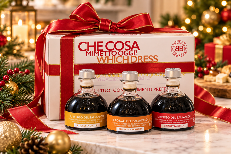 Aged Balsamic Vinegar Gift Set: The Perfect Gourmet Italian Gift for the Holidays