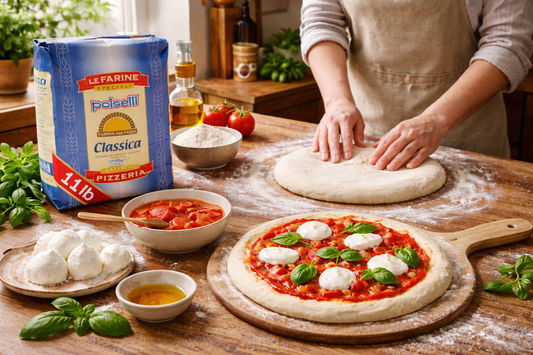 Neapolitan Style Pizza at Home