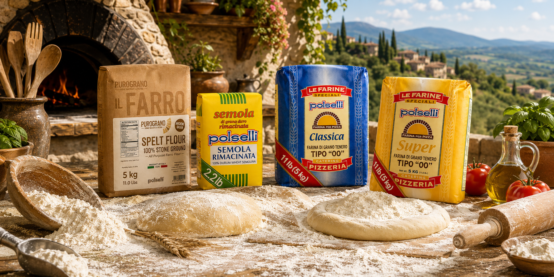 Wholesale Italian Flours – Authentic Bulk Flour Supply from Italy ...