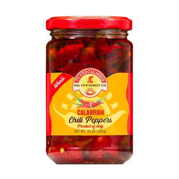 TuttoCalabria Whole Calabrian Chili Peppers | 10 oz.