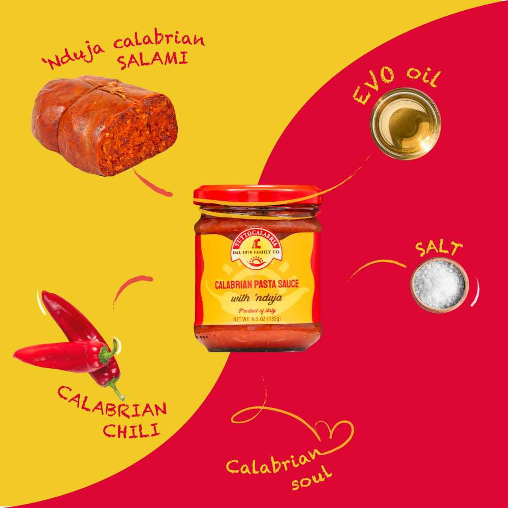 TuttoCalabria Calabrian Nduja Sauce, 6.3oz