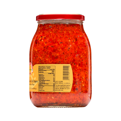 TuttoCalabria Crushed Hot Chili Peppers, 33.5oz