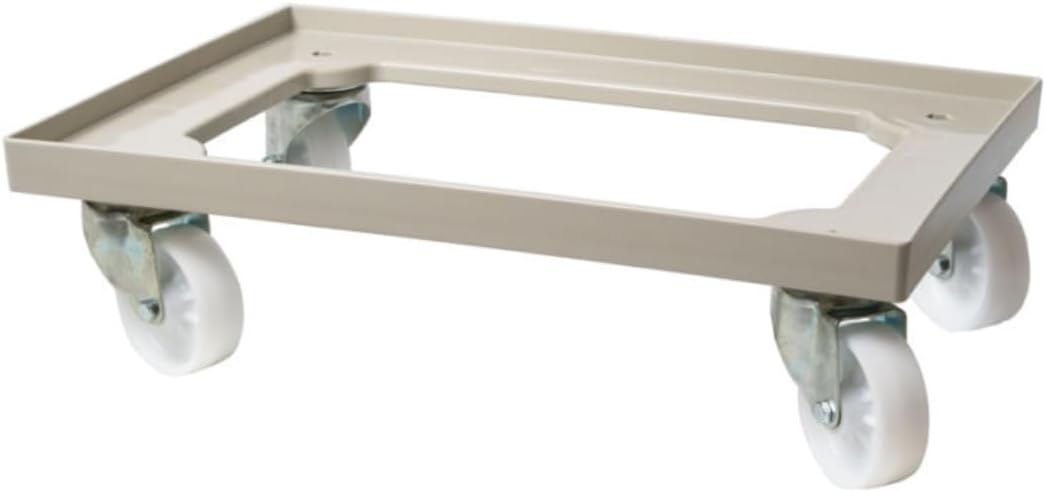 L'Oro Del Sud, Dough Box Dolly/Cart, Fits 23.6" x 15.74" (600mm x 400mm) Proofing Trays (not Included)