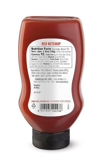 Italian Red Tomato Ketchup 9.88 oz | Così Com'è Datterino