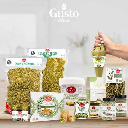 GUSTO ETNA Sicilian Pistachio Flour | 100g Imported from Italy