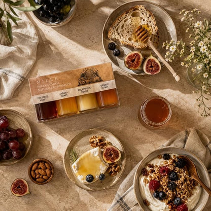 Italian Honey Variety Gift Set | 4-Pack by Artigiani dei Sapori
