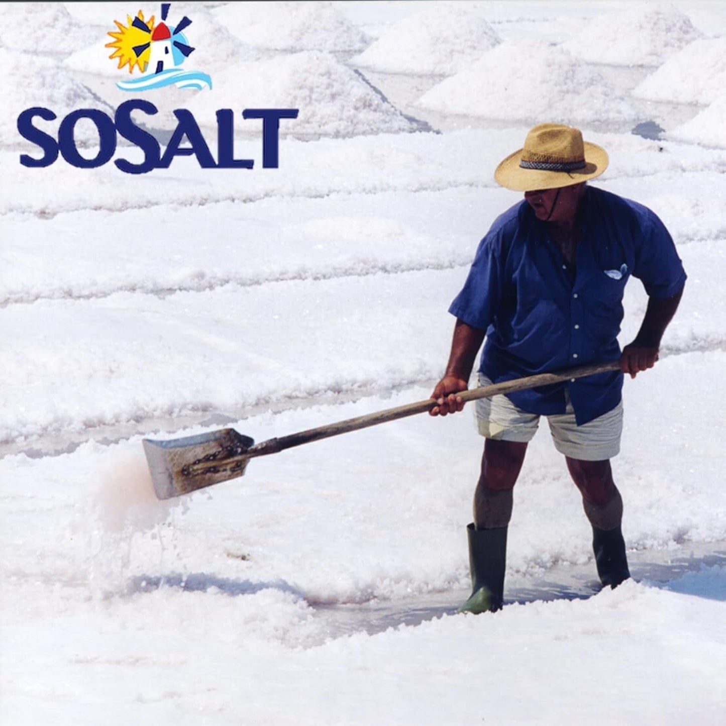 SoSalt, Fine Natural Sea Salt, Sicilian, 27.56 lb (12.5 kg)