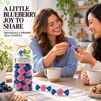 ARTIGIANI DEI SAPORI Italian Blueberry Jelly Candy, 5.29 oz (150 g)
