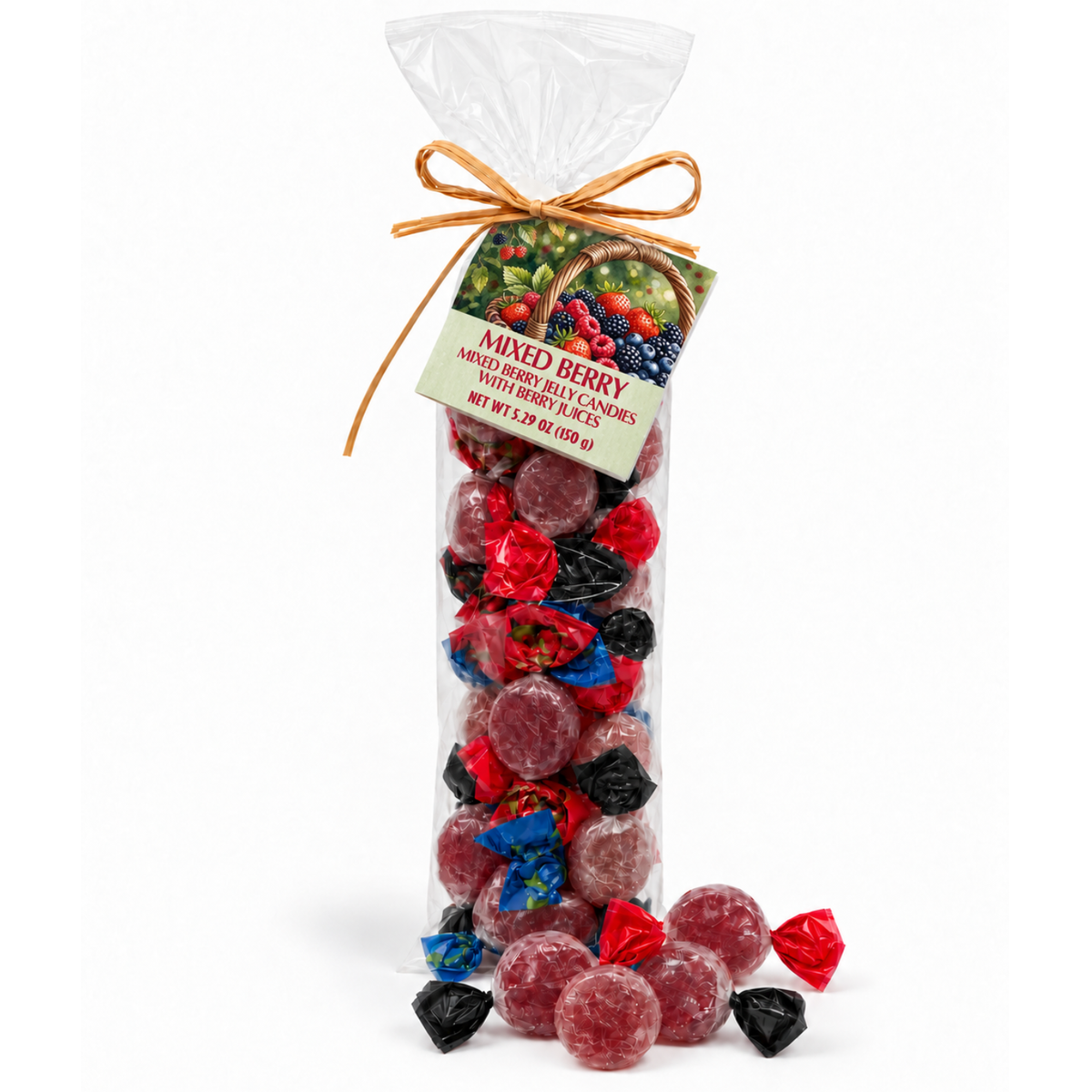 ARTIGIANI DEI SAPORI Italian Mixed Berry Jelly Candy, 5.29 oz