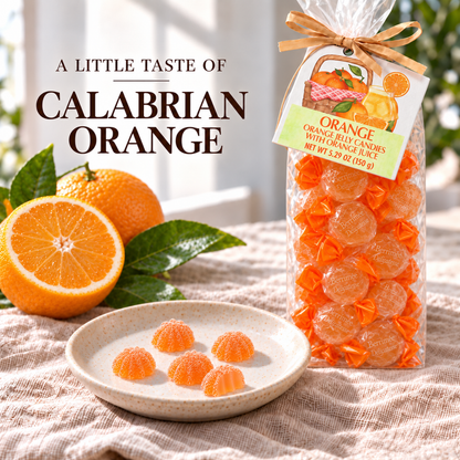 ARTIGIANI DEI SAPORI Italian Orange Jelly Candy, 5.29 oz