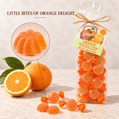 ARTIGIANI DEI SAPORI Italian Orange Jelly Candy, 5.29 oz