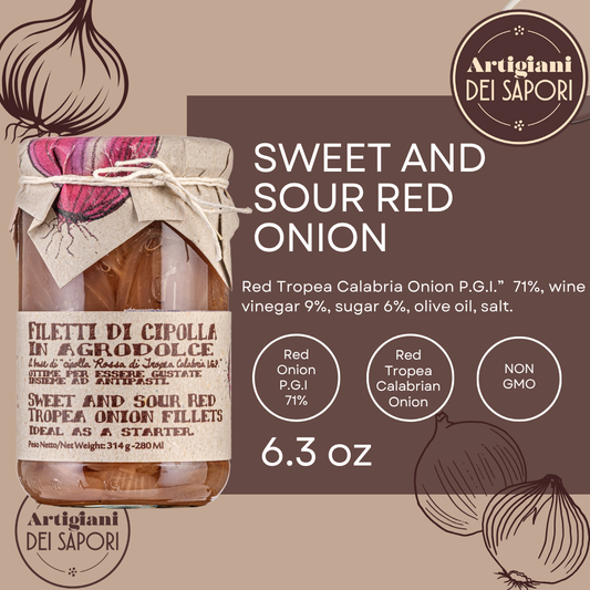 SALE! Artigiani dei Sapori, Red Tropea Calabrian Onions, 6.3 oz