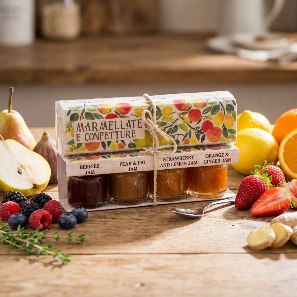 Artigiani dei Sapori, 4 Pack, Marmalade Jam Set, each 1.3