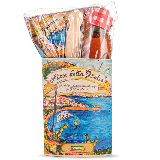 Artigiani dei Sapori Artisan Handmade Pizza Gift Set in Deluxe Packaging