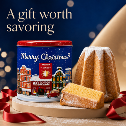 Balocco Pandoro Classic Limited Edition Collector Tin 750g / 26.4 oz