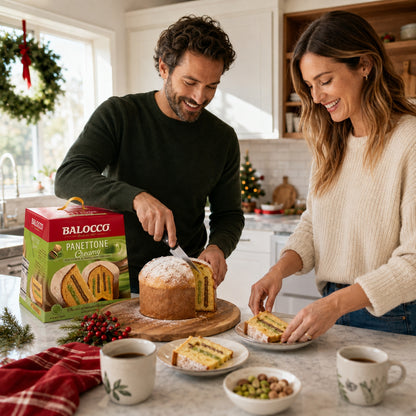 Balocco - Panettone Creamy Pistachio & Hazelnut - 800g (28.2 oz)